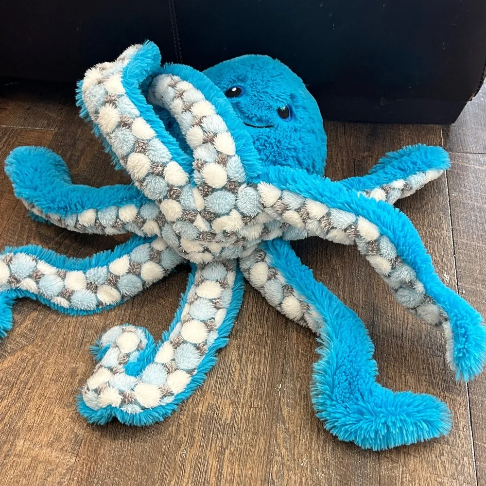 Wishpets Octavio Blue Plush Octopus Stuffed Animal 2019 Very‎ Soft